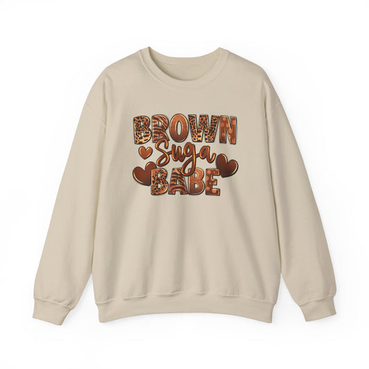 Brown Suga Babe Crewneck Sweatshirt