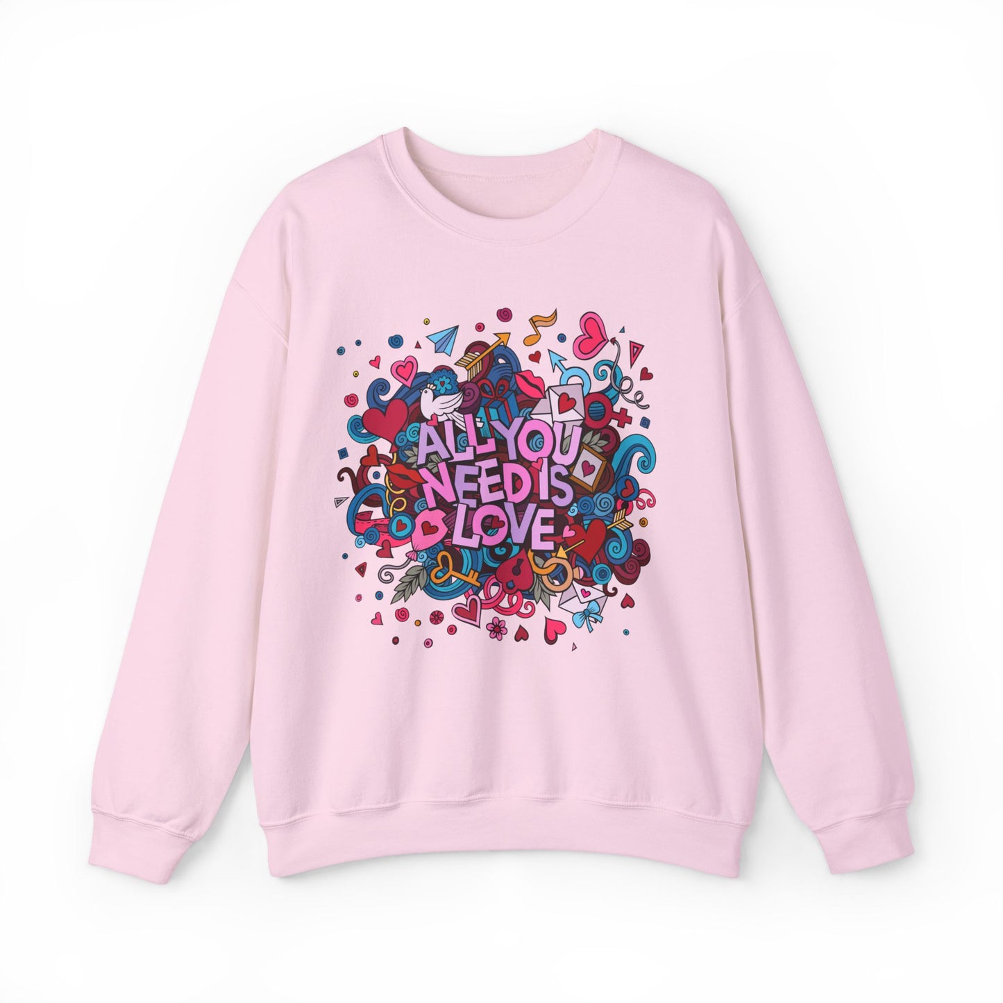 All you need is Love Crewneck Sweatshirt