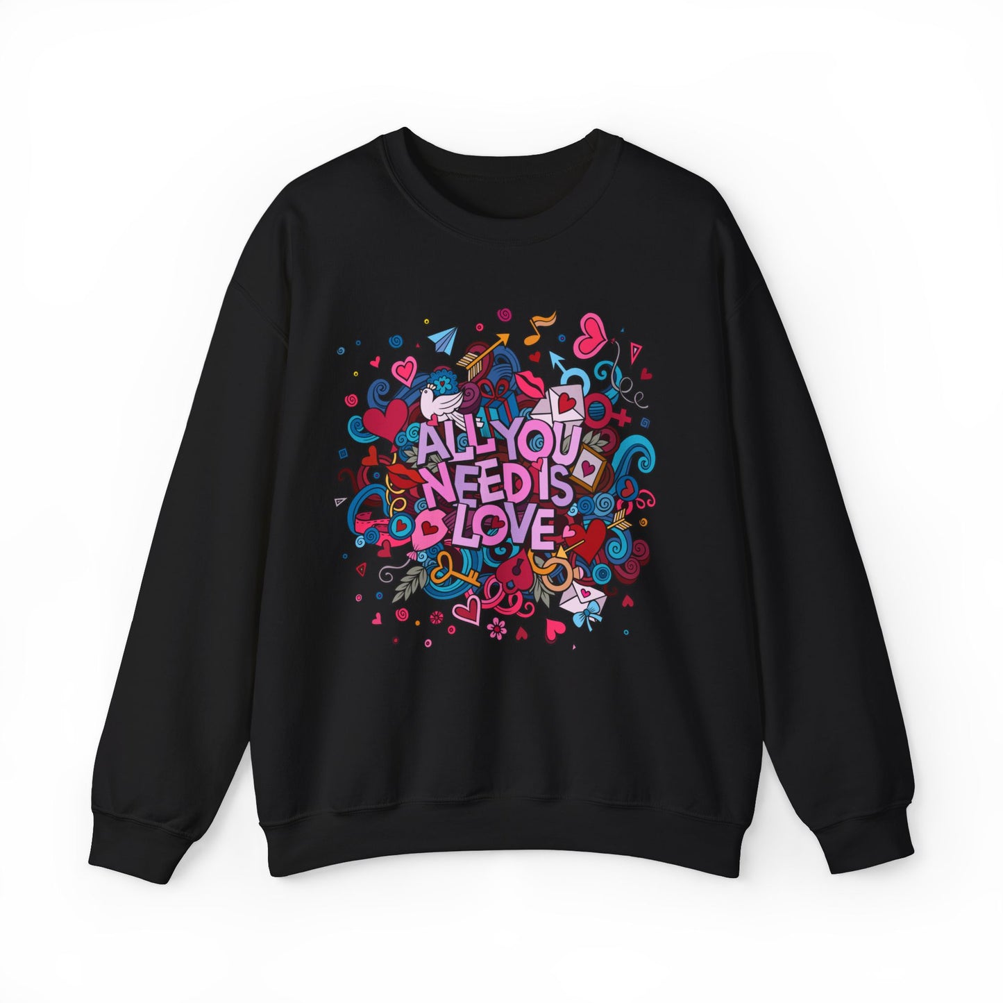 All you need is Love Crewneck Sweatshirt