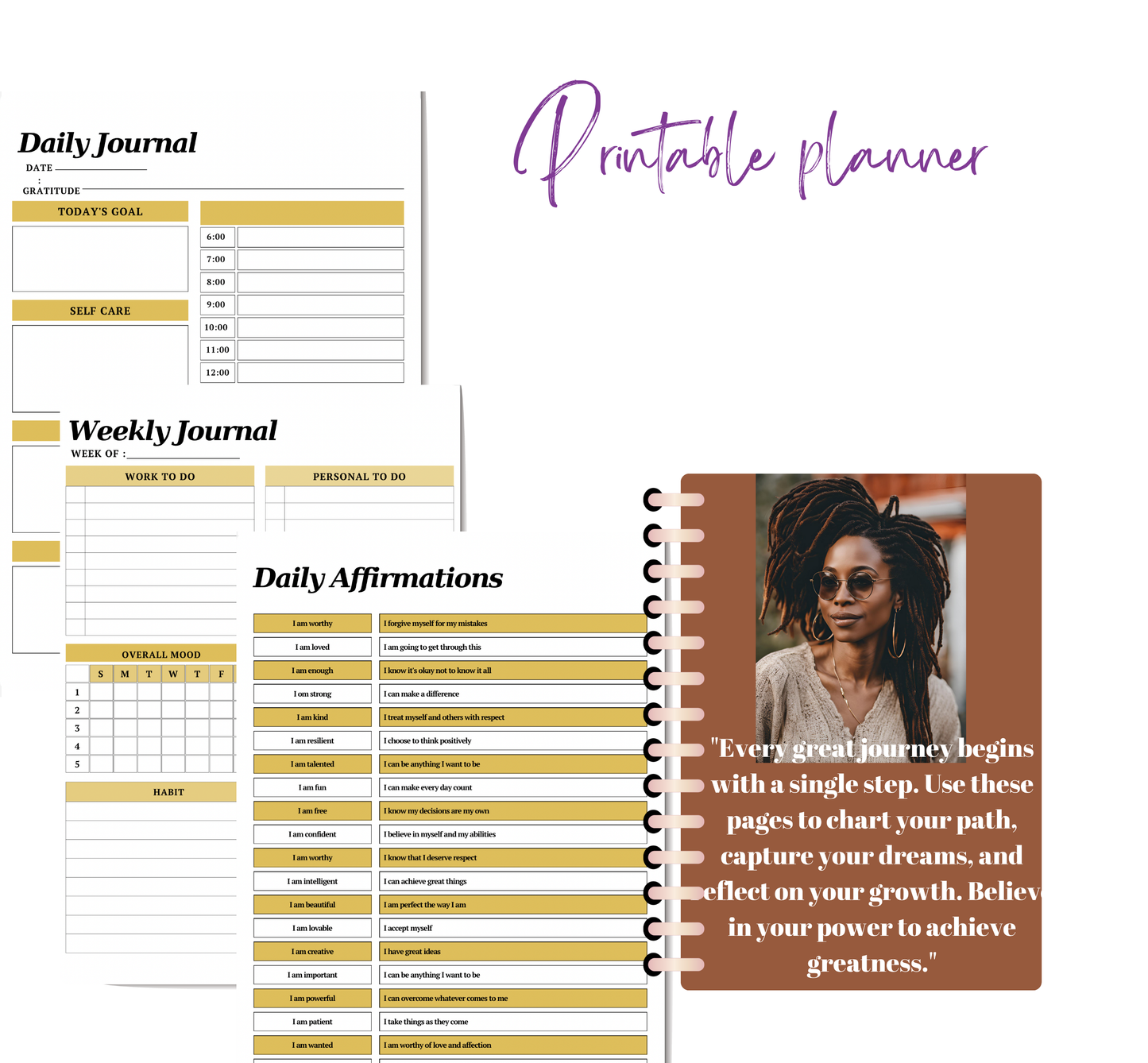 Self-Care Digital Planner: Your Personalized Wellness Toolkit