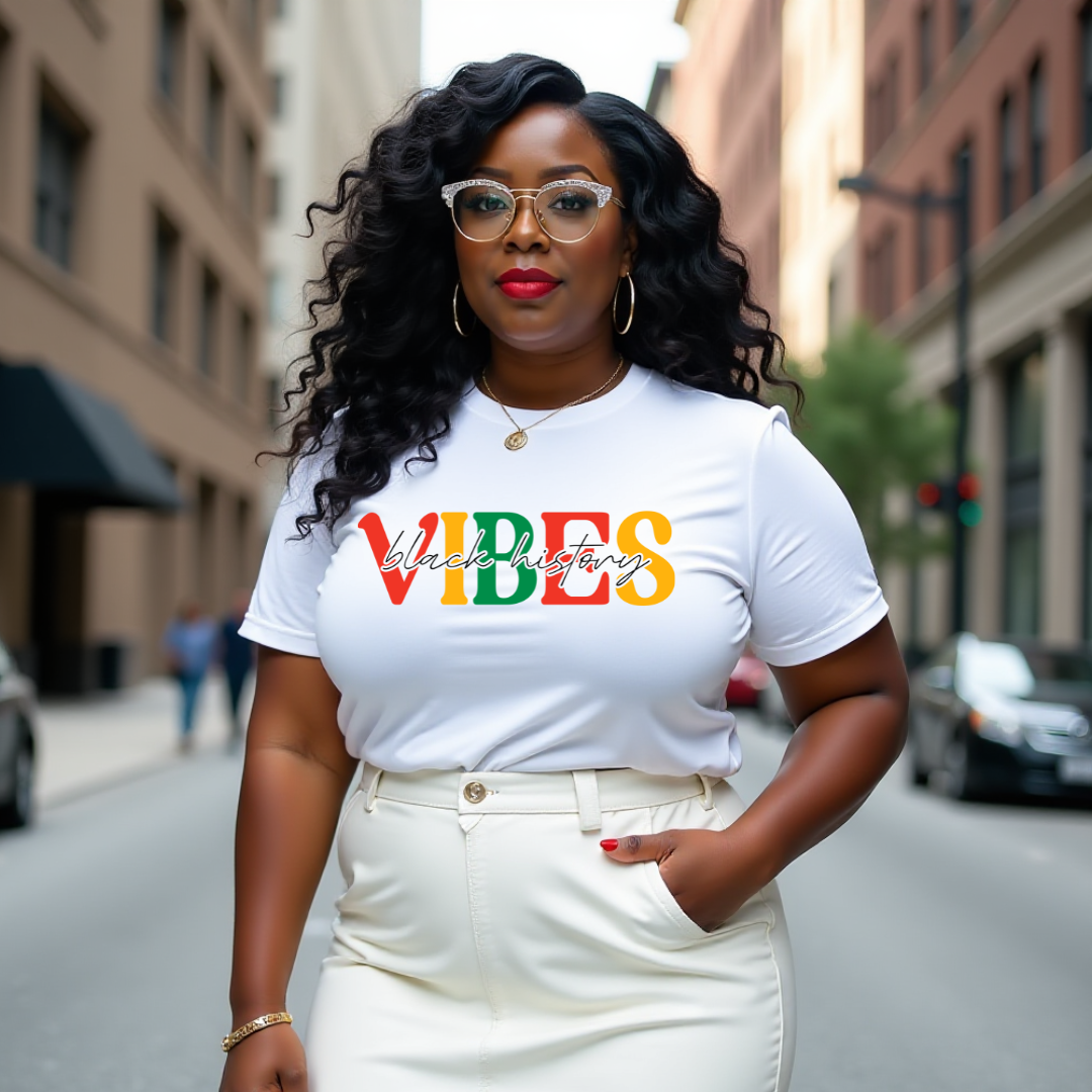 Black History Vibes Softstyle T-Shirt