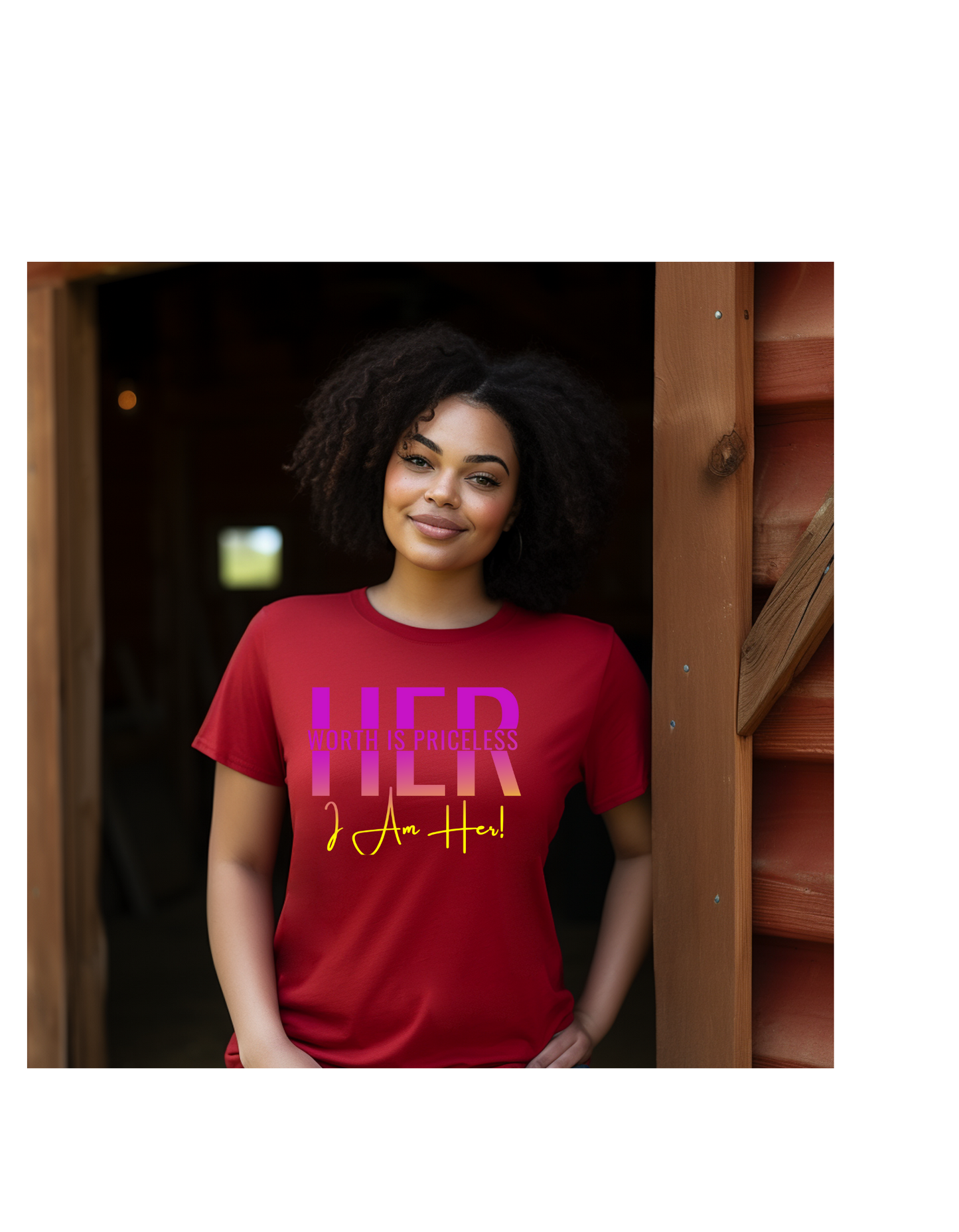 Her worth is Pricesless  T-shirt