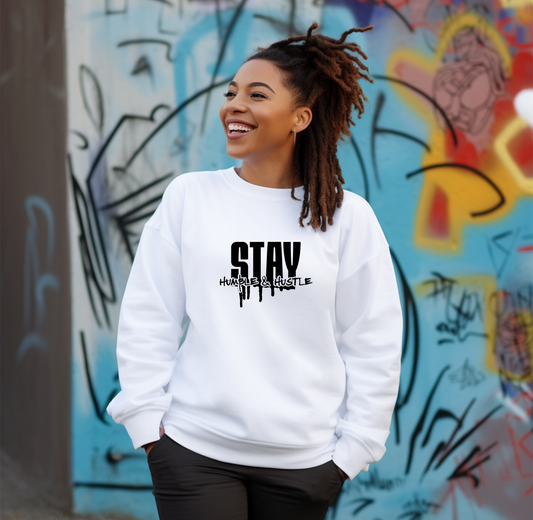 Stay Humble & Hustle Crewneck Sweatshirt