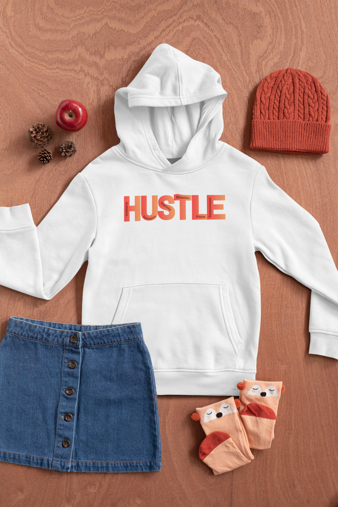 Hustle Hooded Hoodie